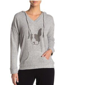 🎁 Theo and Spence Dog Print Fleece Hoodie